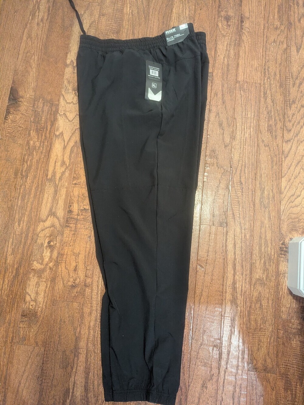 RBX Black Elite Trek Joggers Pants Mens Size XL Lightweight X-dri Quick Dry - Picture 2 of 16